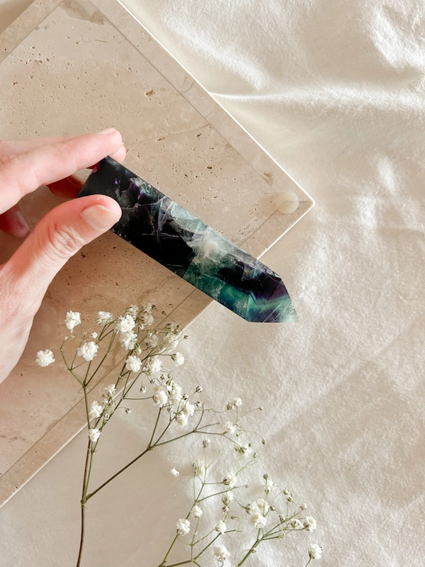 punta Fluorite Arcobaleno - A